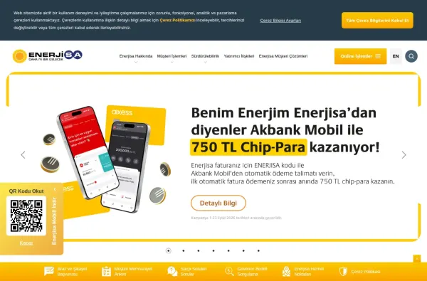 enerjisa.com.tr masaüstü ekran görüntüsü