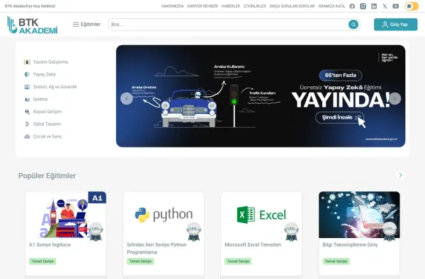btkakademi.gov.tr masaüstü ekran görüntüsü