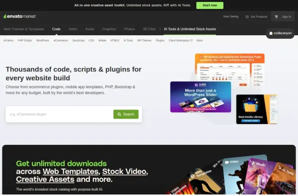 codecanyon.net masaüstü ekran görüntüsü