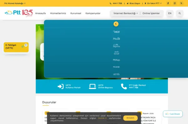 etebligat.gov.tr masaüstü ekran görüntüsü