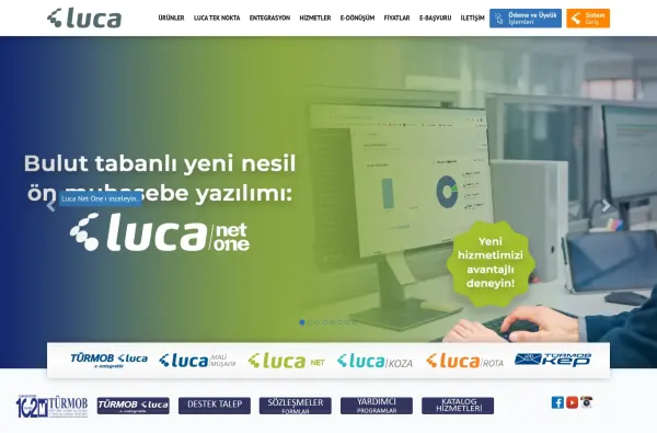 luca.com.tr masaüstü ekran görüntüsü
