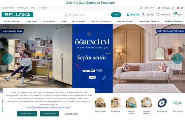 bellona.com.tr masaüstü ekran görüntüsü