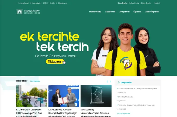 karatay.edu.tr masaüstü ekran görüntüsü