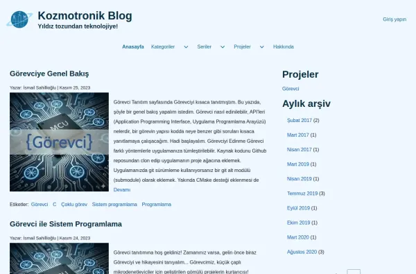 kozmotronik.com.tr masaüstü ekran görüntüsü