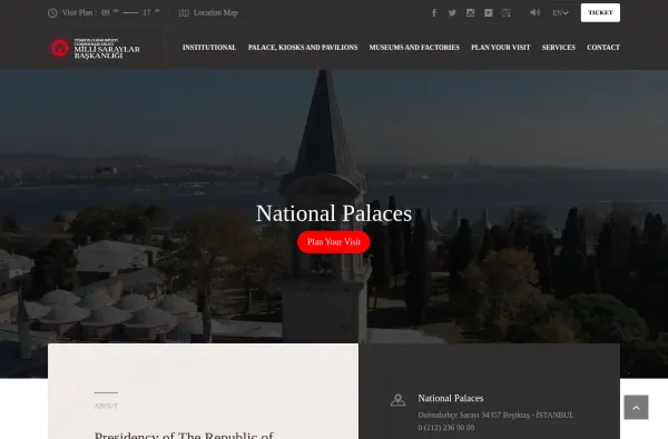millisaraylar.gov.tr masaüstü ekran görüntüsü
