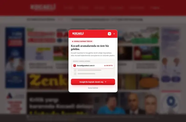 kocaeligazetesi.com.tr masaüstü ekran görüntüsü