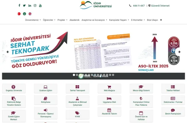 igdir.edu.tr masaüstü ekran görüntüsü