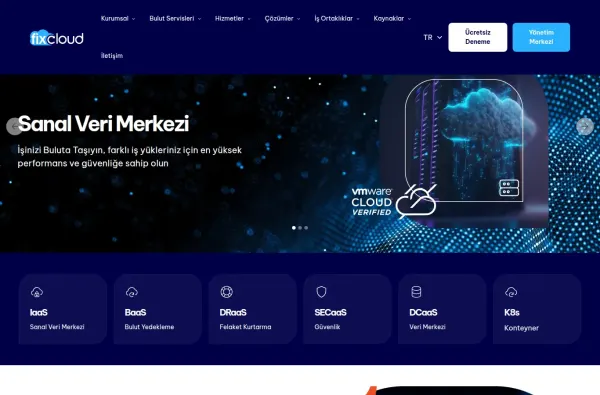 fixcloud.com.tr masaüstü ekran görüntüsü