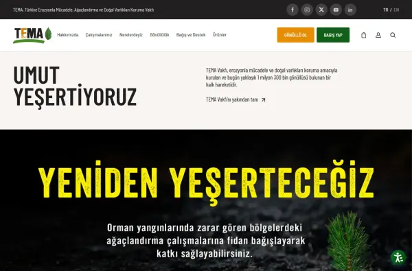 tema.org.tr masaüstü ekran görüntüsü