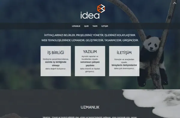 ideabilgisayar.com.tr masaüstü ekran görüntüsü