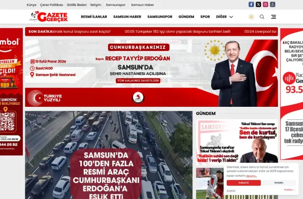 gazetegercek.com.tr masaüstü ekran görüntüsü