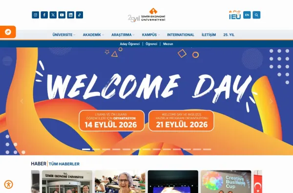 izmirekonomi.edu.tr masaüstü ekran görüntüsü