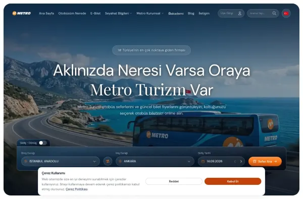 metroturizm.com.tr masaüstü ekran görüntüsü