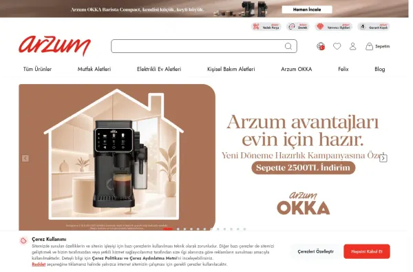 arzum.com.tr masaüstü ekran görüntüsü