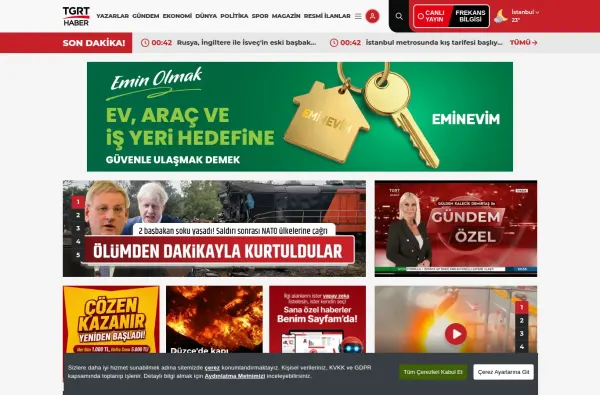 tgrthaber.com.tr masaüstü ekran görüntüsü