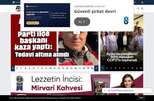 sesgazetesi.com.tr masaüstü ekran görüntüsü