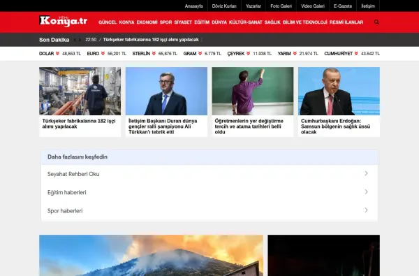yenikonya.com.tr masaüstü ekran görüntüsü