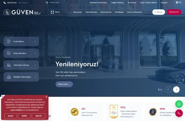 guven.com.tr masaüstü ekran görüntüsü