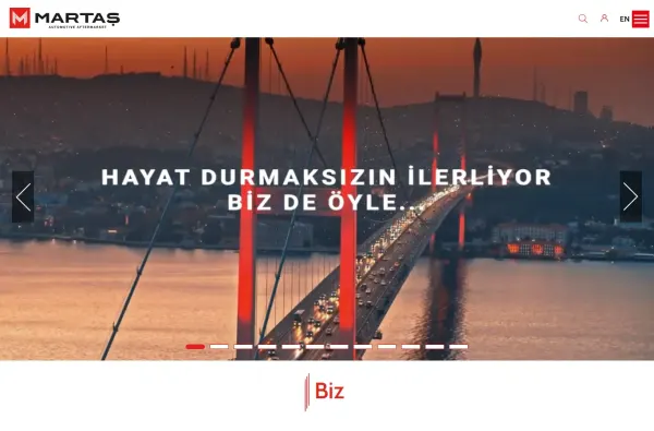 martas.com.tr masaüstü ekran görüntüsü