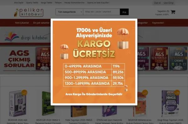pelikankitabevi.com.tr masaüstü ekran görüntüsü