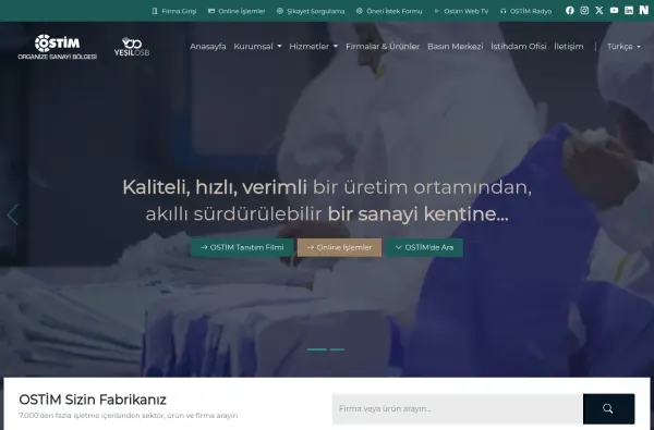 ostim.org.tr masaüstü ekran görüntüsü