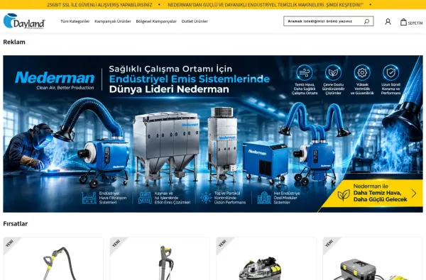 dayland.com.tr masaüstü ekran görüntüsü