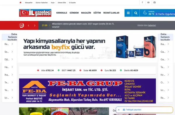 ilgazetesi.com.tr masaüstü ekran görüntüsü
