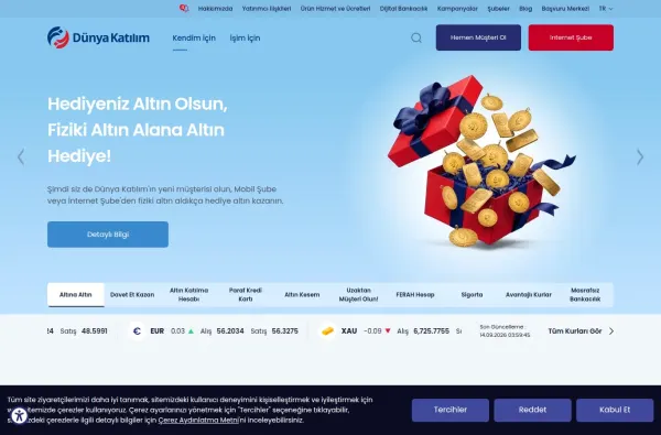 dunyakatilim.com.tr masaüstü ekran görüntüsü