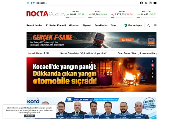 noktagazetesi.com.tr masaüstü ekran görüntüsü