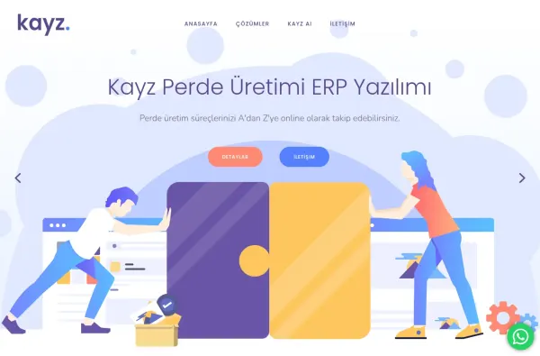 kayz.com.tr masaüstü ekran görüntüsü