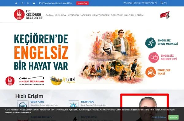 kecioren.bel.tr masaüstü ekran görüntüsü