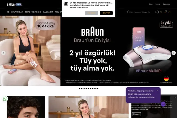 braunshop.com.tr masaüstü ekran görüntüsü