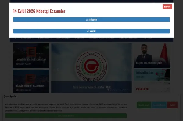 eskisehireo.org.tr masaüstü ekran görüntüsü