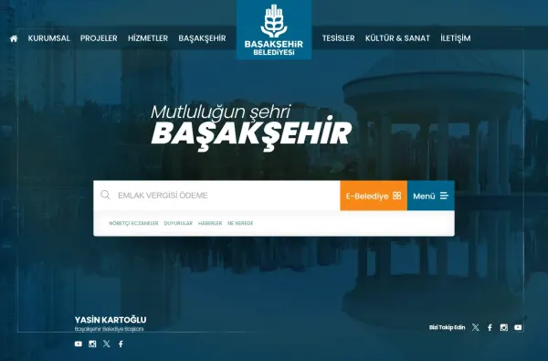 basaksehir.bel.tr masaüstü ekran görüntüsü
