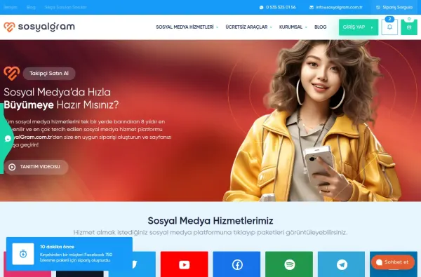 sosyalgram.com.tr masaüstü ekran görüntüsü