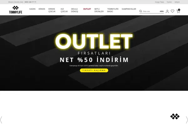 tommylife.com.tr masaüstü ekran görüntüsü