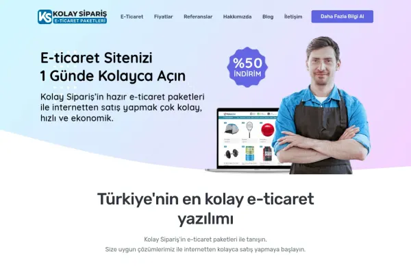 kolaysiparis.com.tr masaüstü ekran görüntüsü