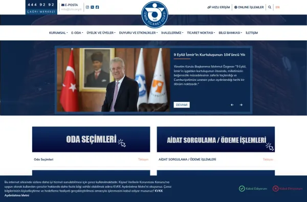 izto.org.tr masaüstü ekran görüntüsü
