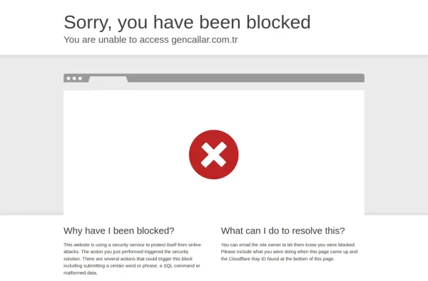 gencallar.com.tr masaüstü ekran görüntüsü