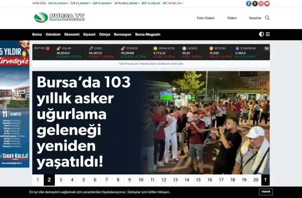 bursatv.com.tr masaüstü ekran görüntüsü