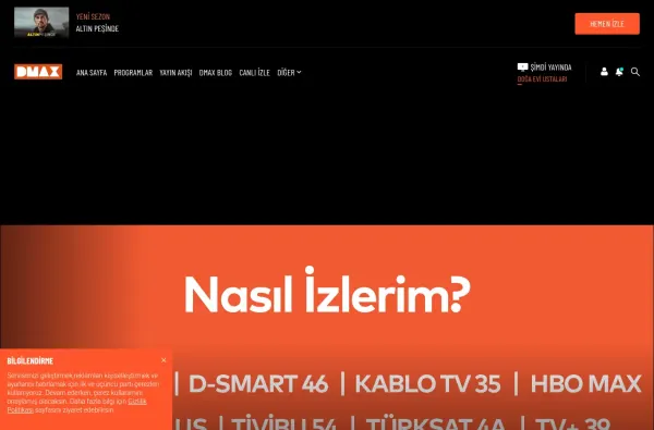 dmax.com.tr masaüstü ekran görüntüsü