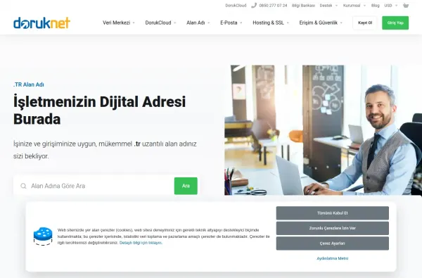 doruk.net.tr masaüstü ekran görüntüsü
