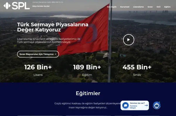 spl.com.tr masaüstü ekran görüntüsü