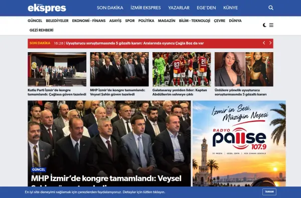 haberekspres.com.tr masaüstü ekran görüntüsü